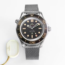 오메가 씨마스터 다이버 007 에디션 오토매틱 42mm 티타늄 시계 210.90.42.20.01.001