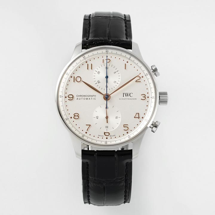 IWC 포르투기저 크로노그래프 골드핸즈 41mm 남성시계 IW371445