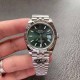롤렉스 Datejust 41MM 민트 그린 다이얼 오토매틱 남성용 스틸 쥬빌리 시계 4칼라 M126334-0028