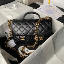 샤넬 24SS 공방컬렉션 플랩 CC 탑 핸들 핸드백 3컬러 AS4993