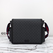 구찌 키즈 아동 GG 로고 캔버스 크로스백 495909