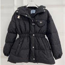 프라다 자켓 Prada Black Padded Re-Nylon jacket 29Y996