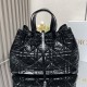 디올 뚜주흐 토트백 크링클 블랙 라지 M2820SNIO