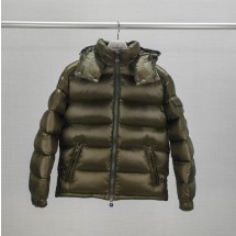 몽클레르 마야 남성 숏 다운 패딩 재킷 올리브 J20911A5360068950833