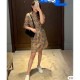 버버리 여성 체크 벨티드 셔츠 원피스 8085647