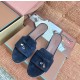 로로 피아나 섬머 챰스 임벨리쉬드 스웨이드 뮬 6컬러 FAI5579W000