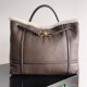 보테가베네타 24FW 브라운 레더 라지 Andiamo 핸드백 806085V2GR3