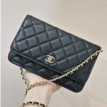 샤넬 클래식 WOC 캐비어 블랙 AP4241