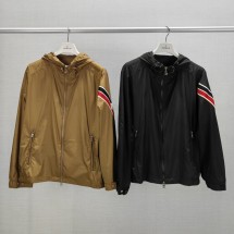 몽클레르 남성 옆스트라이프 로고후드 집업 긴팔자켓 3컬러 J20911A0006754A9174S