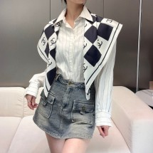 샤넬 고품질 스카프 머플러  52