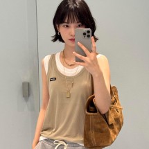 미우미우 고품질 여성 런닝티 01