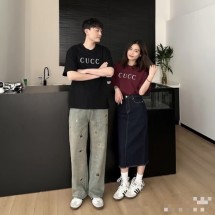 구찌 고품질 남여공용 반팔티 2칼라 35