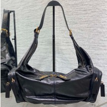 디올 그랜드 투어 멀티포켓 백 라지 크링클 블랙 M2434UNQD