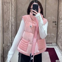 몽클레어 아르크스 조끼 패딩 핑크  J20931A0000489AL5033  F