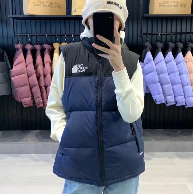 노스페이스 다운 조끼 남여공용 블루 NF0A7WPA  F