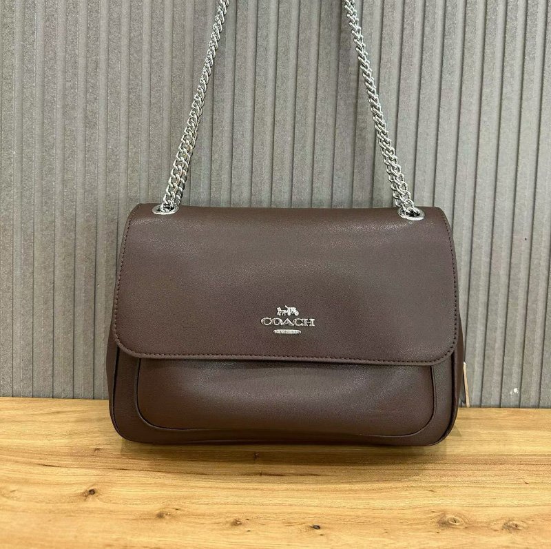 코치 여성 Elodie 크로스백 브라운 CCF09 SVBK