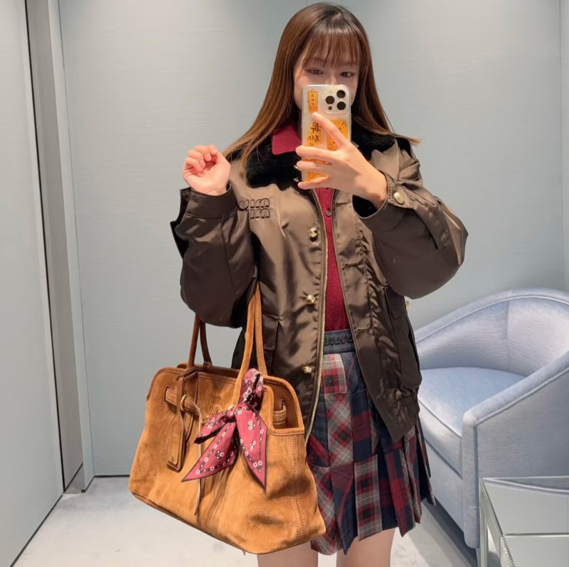 미우미우 가자르 블루종 재킷 ML1392  Y