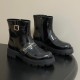 디올 여자 디 퀘스트 D-Quest 앵클 4.5CM 유광 부츠 KDT070VEA S900