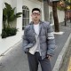 톰브라운 매트 나일론 사선 다운 봄버 자켓 2컬러 MJD061X  H