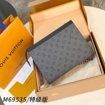루이비통 남성 포쉐트 보야주 MM 모노그램 이클립스 M69535