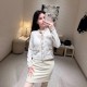 샤넬 26C 가디건 블루 마린 P81074  H