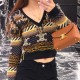 셀린느 여성 트리오페 자카드 패턴 니트 RY0Q90V65 19BD  H