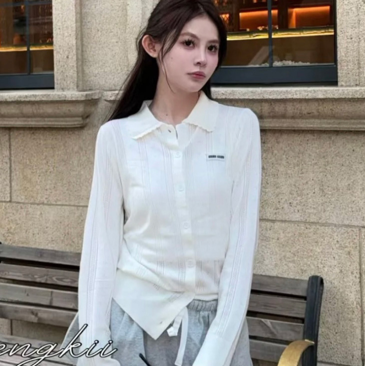 미우미우 고품질 여성 니트 스웨터 02  H